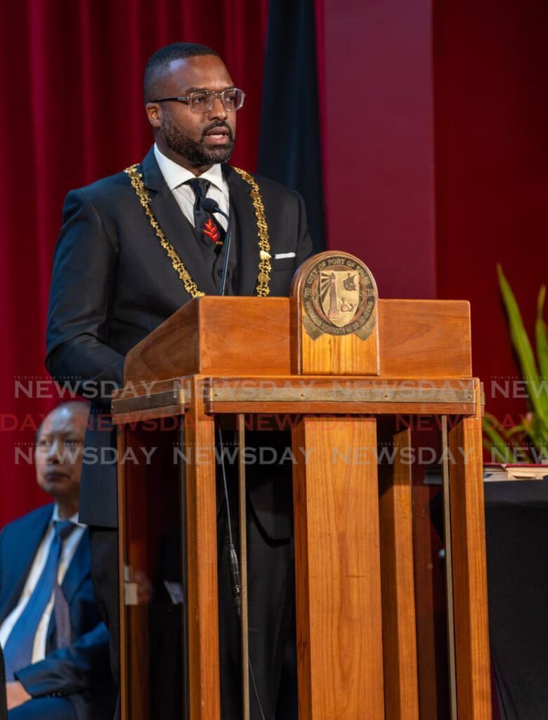 Port of Spain Mayor Chinua Alleyne - Photo by Jeff K. Mayers