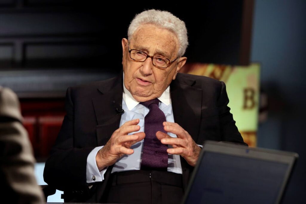 Dr Henry Kissinger
AP Photo - 