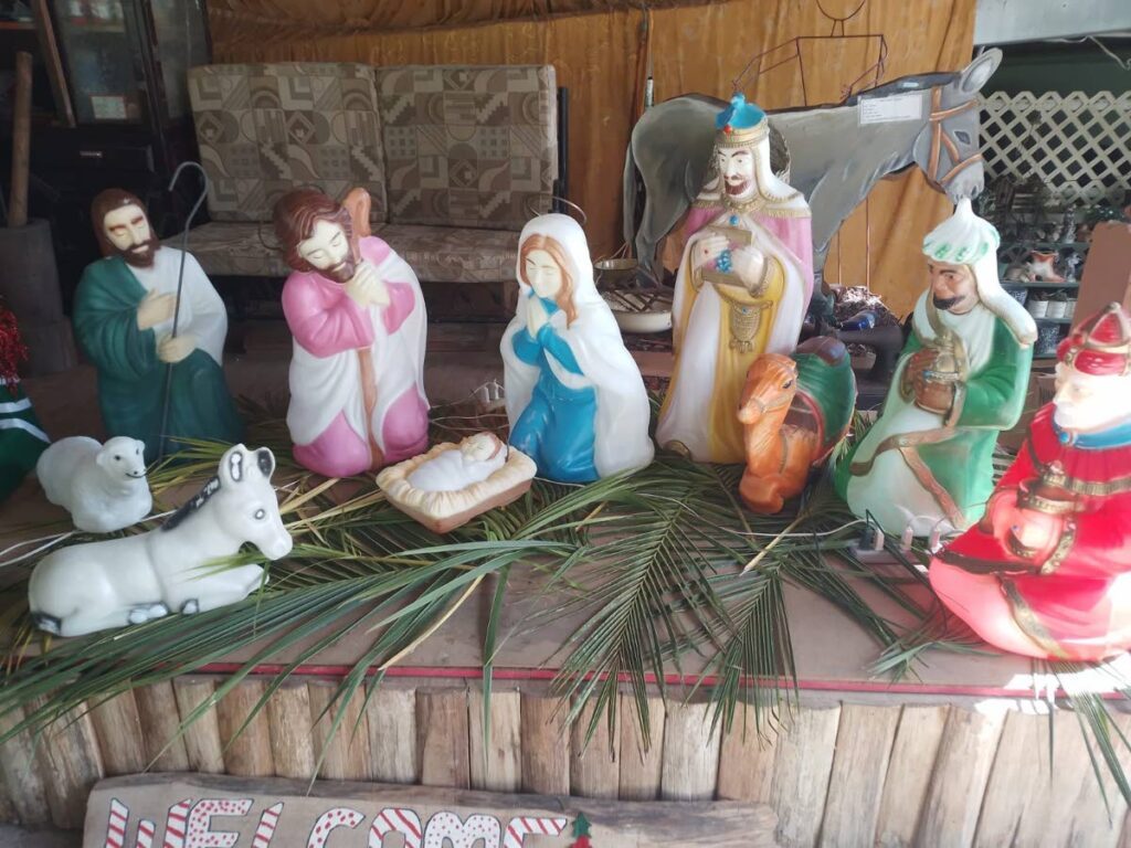 A creche on display at Cocoa Panyol Museum and Christmas Village. - 