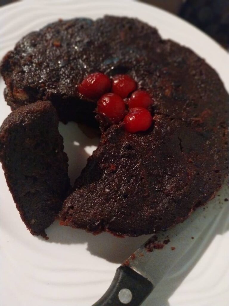 TC’s Sweets&Treats’ Black Cake. - Photo courtesy Tyrelle Amanda Chase 