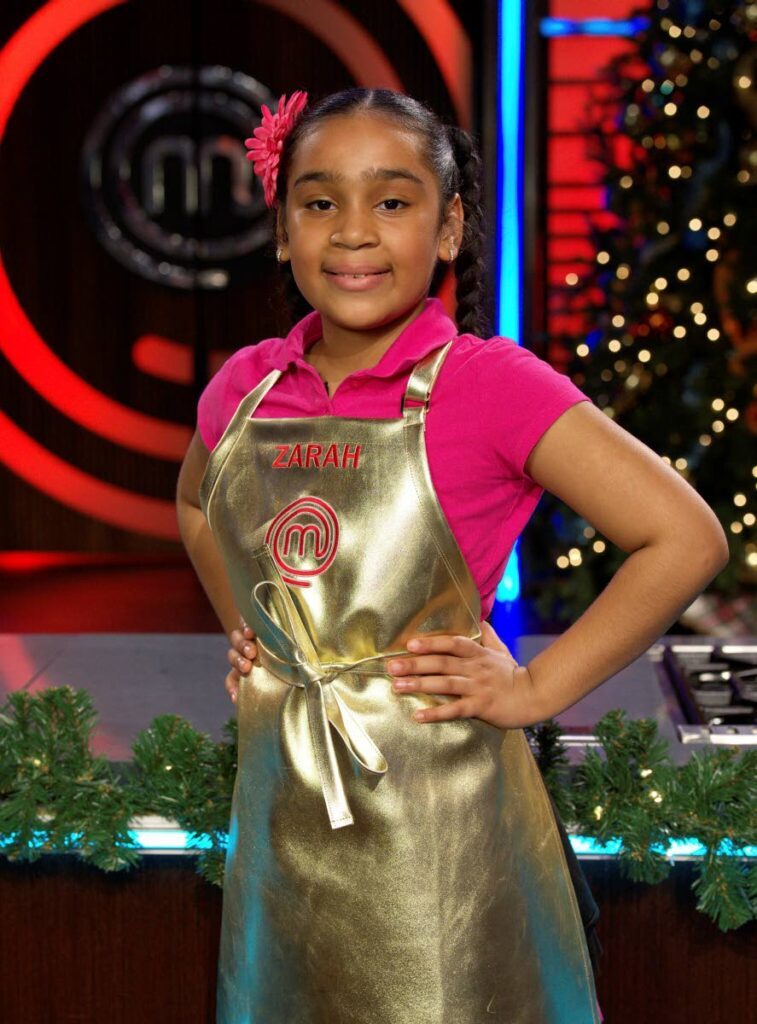 Ten-year-old Zarah Spriggs was featured on MasterChef Jr. - Fox Media 