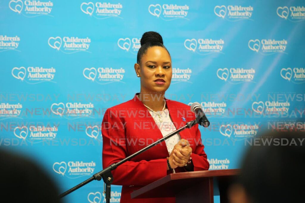 Ayanna Webster-Roy, minister in charge of the Gender and Child Affairs Division, Office of the Prime Minister. - File photo by Lincoln Holder