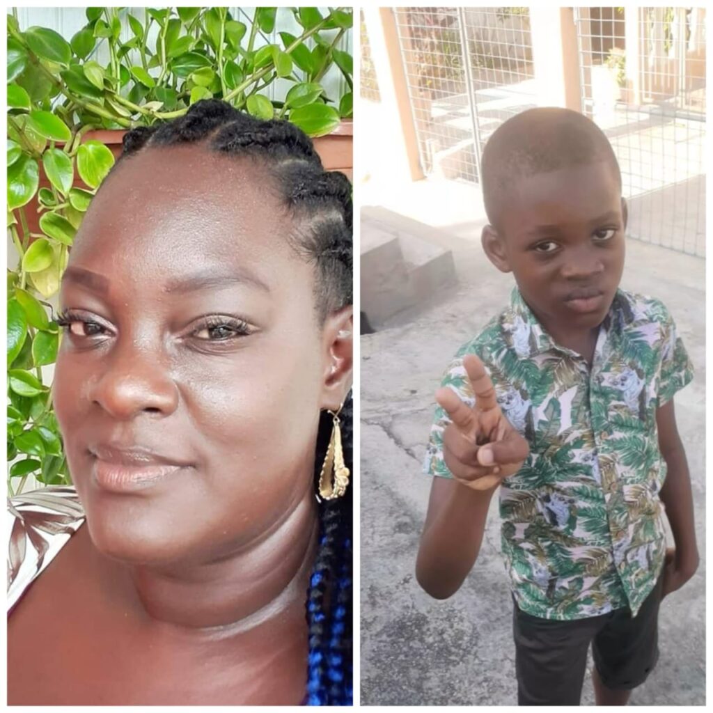 Hollice Thomas, 40, and her son Noel Thomas, eight, were murdered at their Marabella home on Tuesday morning.  - Photo courtesy Hollice Thomas' Facebook