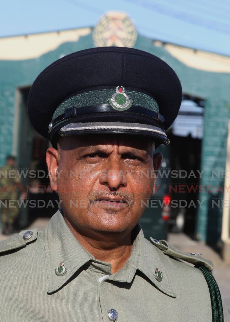 Prisons Commissioner Deopersad Ramoutar. - 