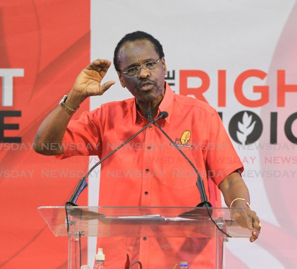 National Security Minister Fitzgerald Hinds - File photo by Angelo Marcelle