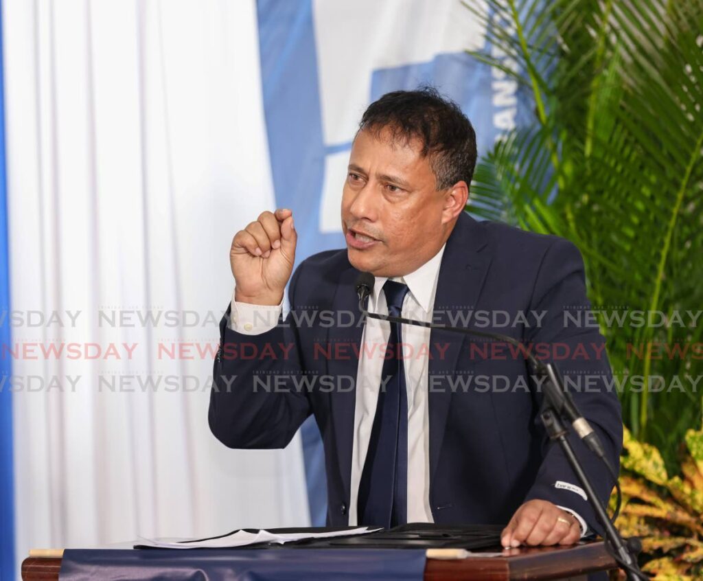 Former commissioner of police Gary Griffith, who is expected to speak at the UNC's anti-crime public forum on Monday at the La Joya auditorium in St Joseph. FILE PHOTO - Jeff K. Mayers