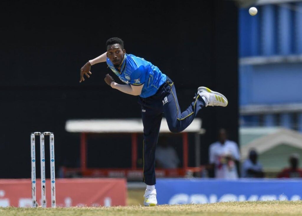 Spinner Khary Pierre. PHOTO COURTESY CPL T20 - 