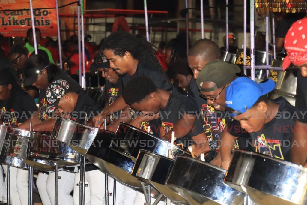 Golden Hands Steel Orchestra - Photo by Roger Jacob