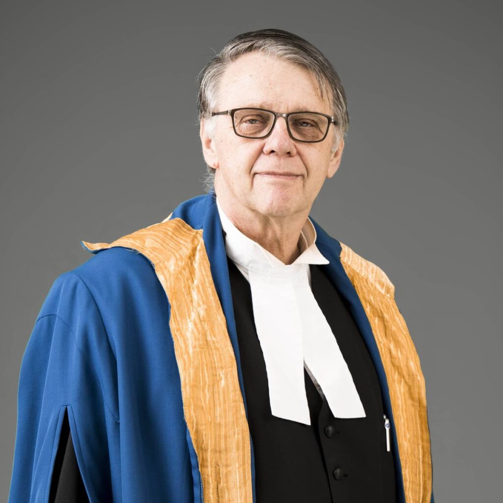Former CCJ judge Jacob Wit.  - Photo courtesy the CCJ