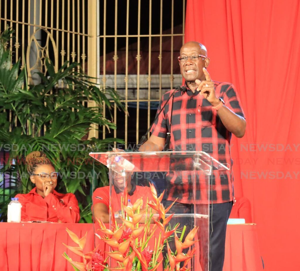 Prime Minister Dr Rowley - Roger Jacob