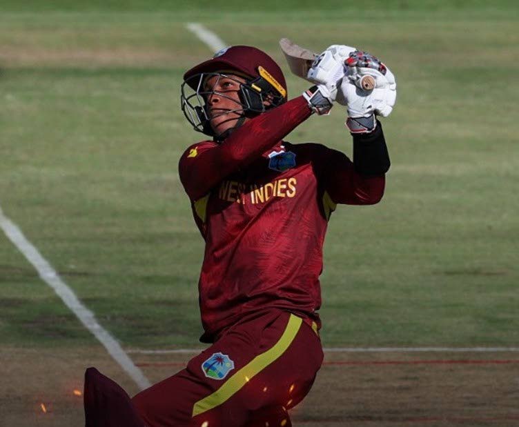 West Indies U19 batsman Jewel Andrew. - Photo courtesy CWI