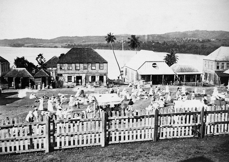 Scarborough Market, Tobago - Photo courtesy the Caribbean Photos Archive