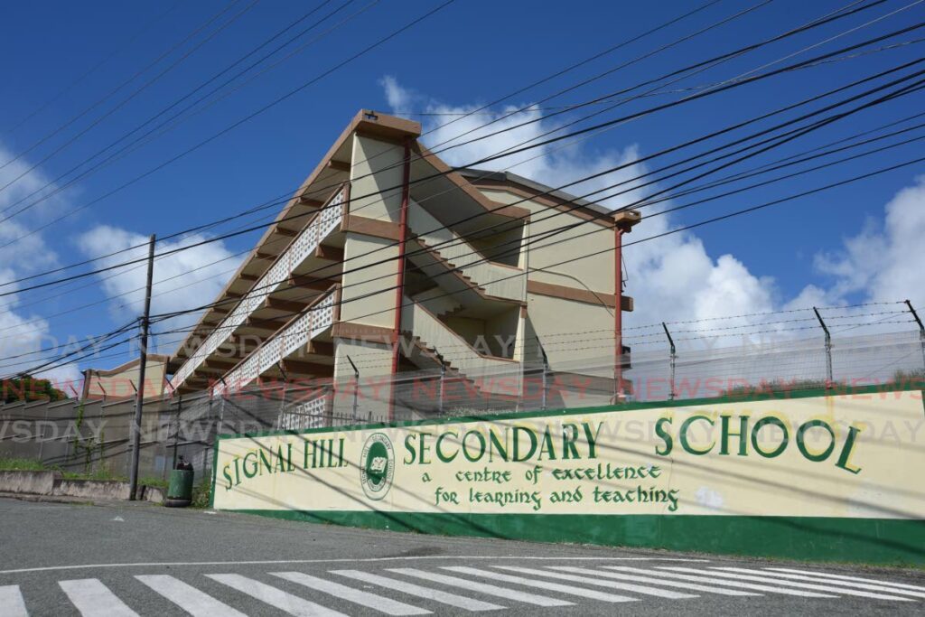 Signal Hill Secondary School, Tobago. - File photo