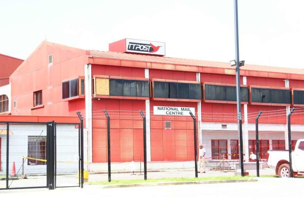 TT Post head office at National Mall Centre, Golden Grove Road, Piarco. FILE PHOTO - Roger Jacob
