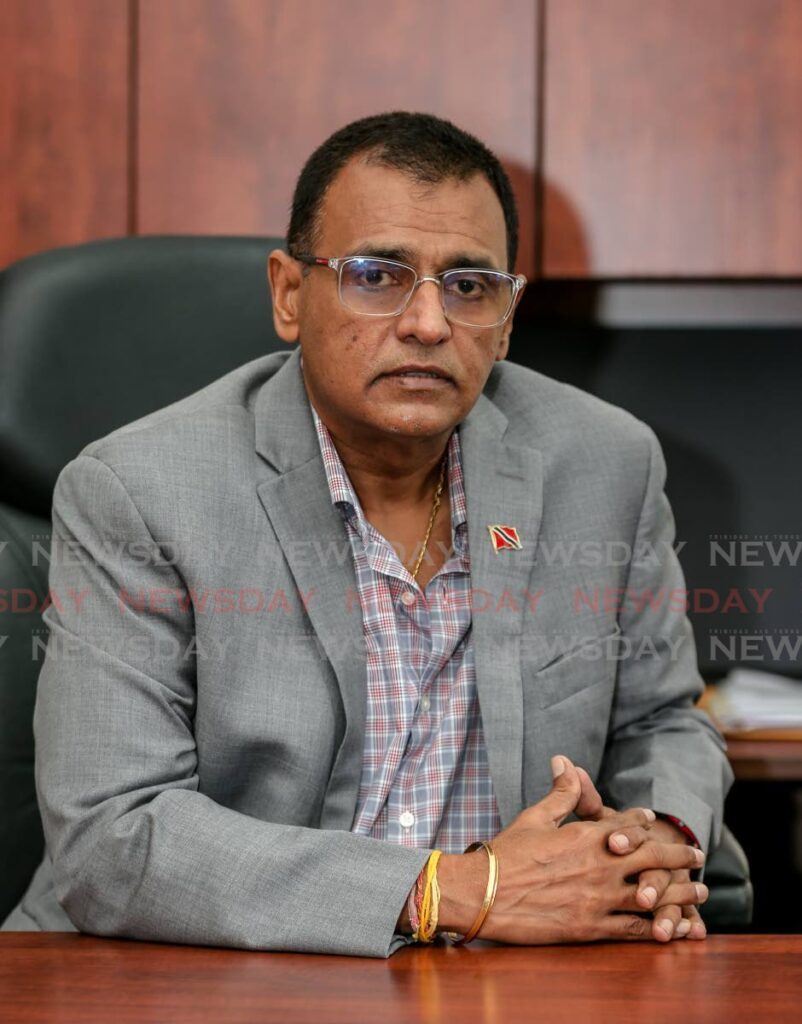 Works and Transport Minister Rohan Sinanan - File photo