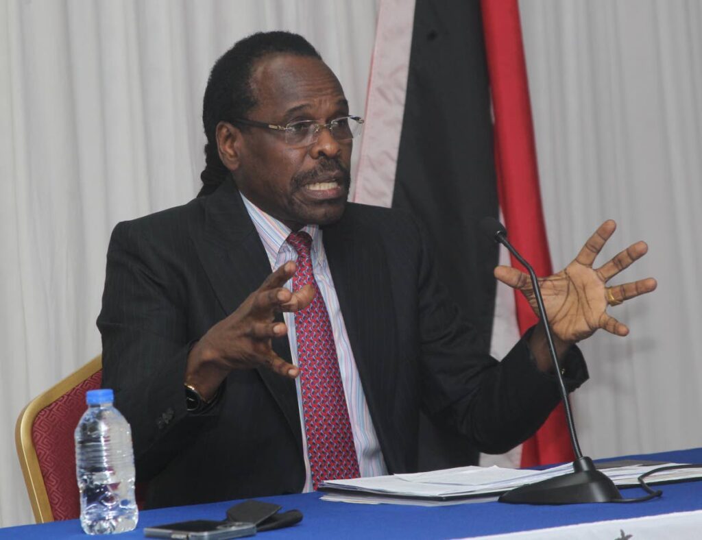 National Security Minister Fitzgerald Hinds - File photo