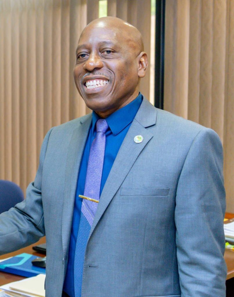 Secretary of Infrastructure, Quarries and Urban Development Trevor James - Photo courtesy Tobago House of Assembly