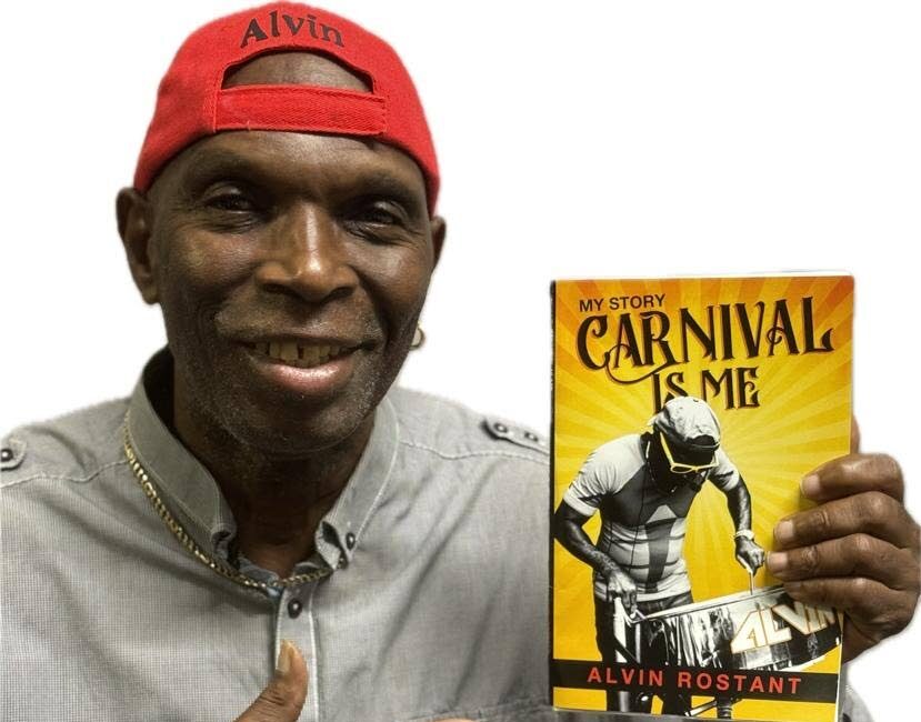 Alvin Rostant's Carnival Is Me will be launched at the Paper Based Bookshop, Alcazar Street, Port of Spain, on February 5. - 