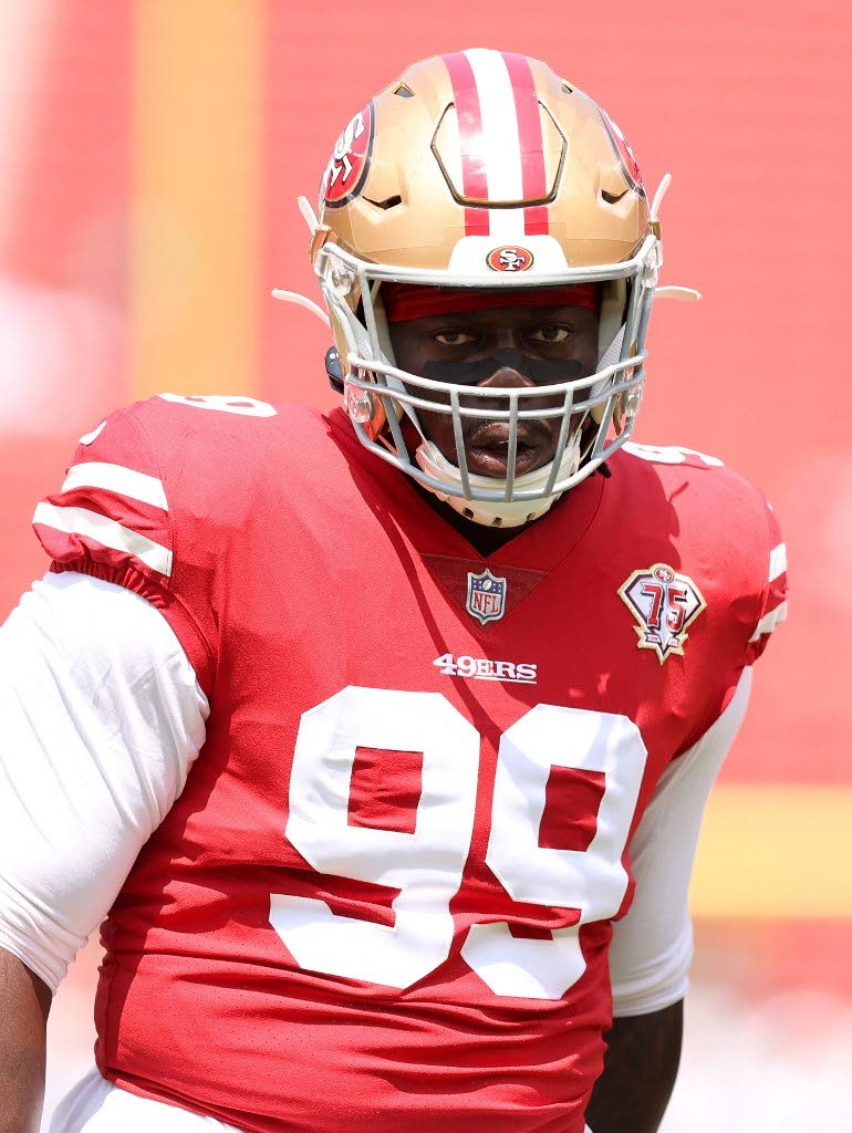 San Francisco 49ers Javon Kinlaw. - (FILE PHOTO)