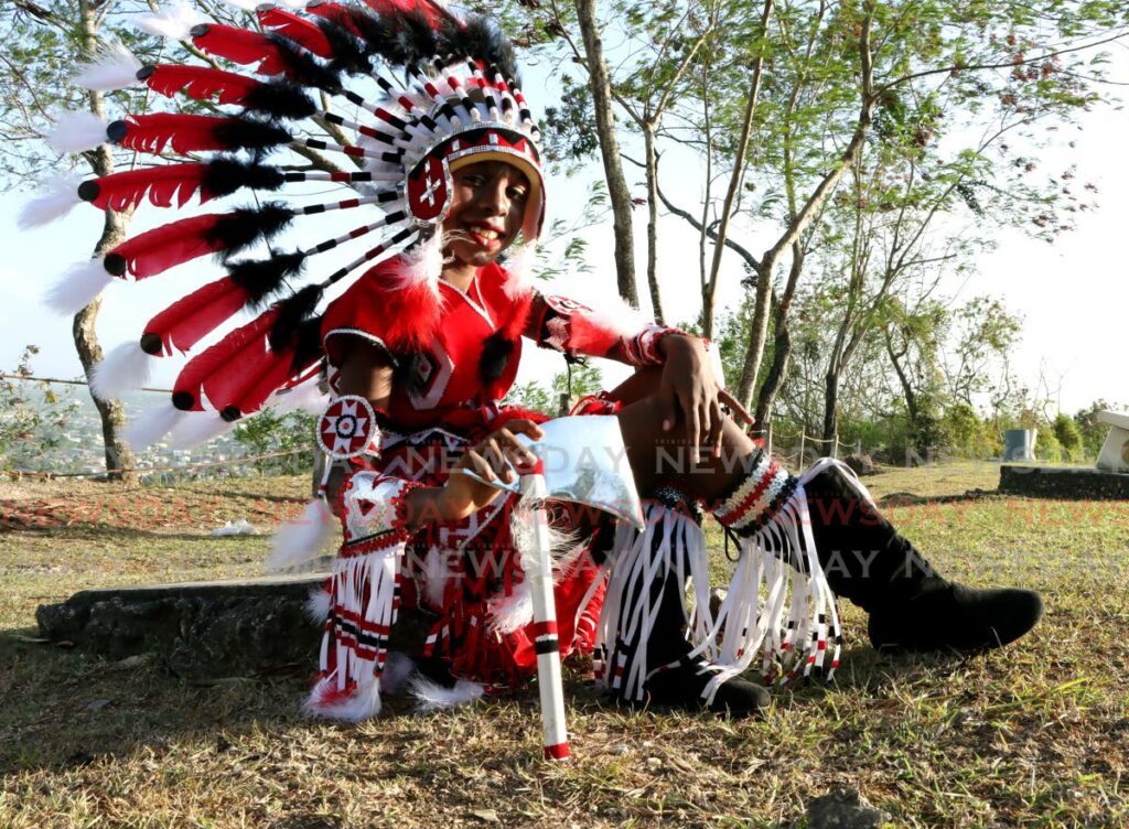 Fancy Indians are one of the most colourful and interesting of the traditional mas characters. - AYANNA KINSALE
