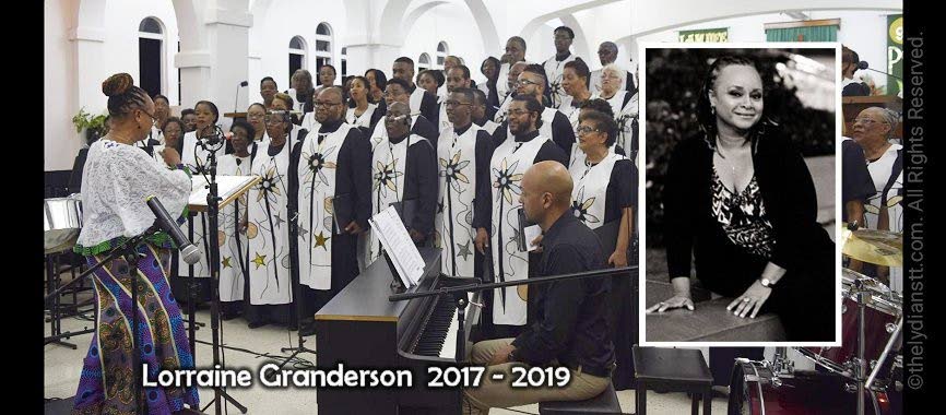 Retired music teacher Lorraine Granderson was also musical director of the Lydians from 2017 to 2019.  - Photo courtesy the Lydians website 