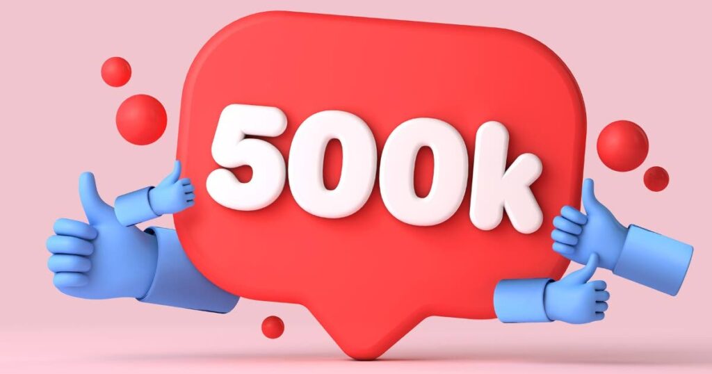 SUCCESS METRICS: Reaching the 500k follower milestone on social media.
photo courtesy Keron Rose - 
