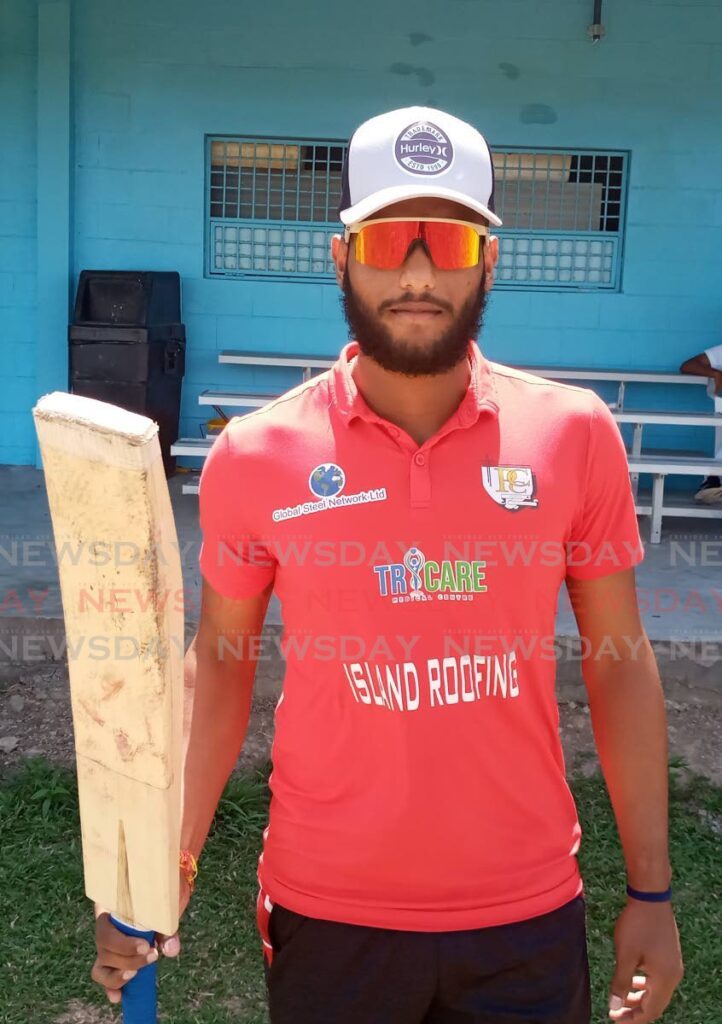 Presentation College, Chaguanas batsman Justin Jagessar.  - Photo by Jelani Beckles