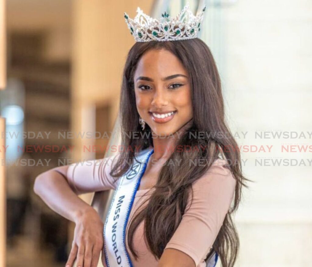 Miss Trinidad and Tobago World Ache Abrahams. - Photo by Jeff K Mayers