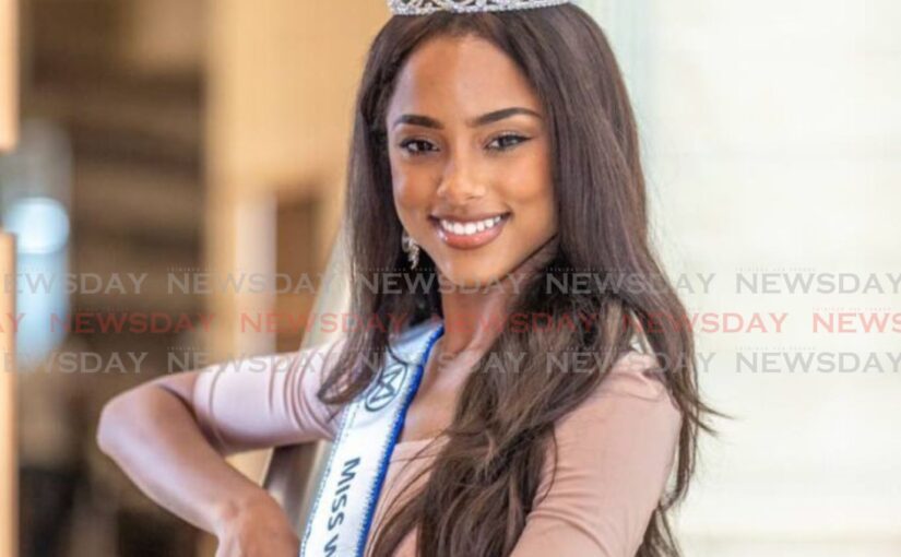 Miss Trinidad and Tobago World Ache Abrahams.