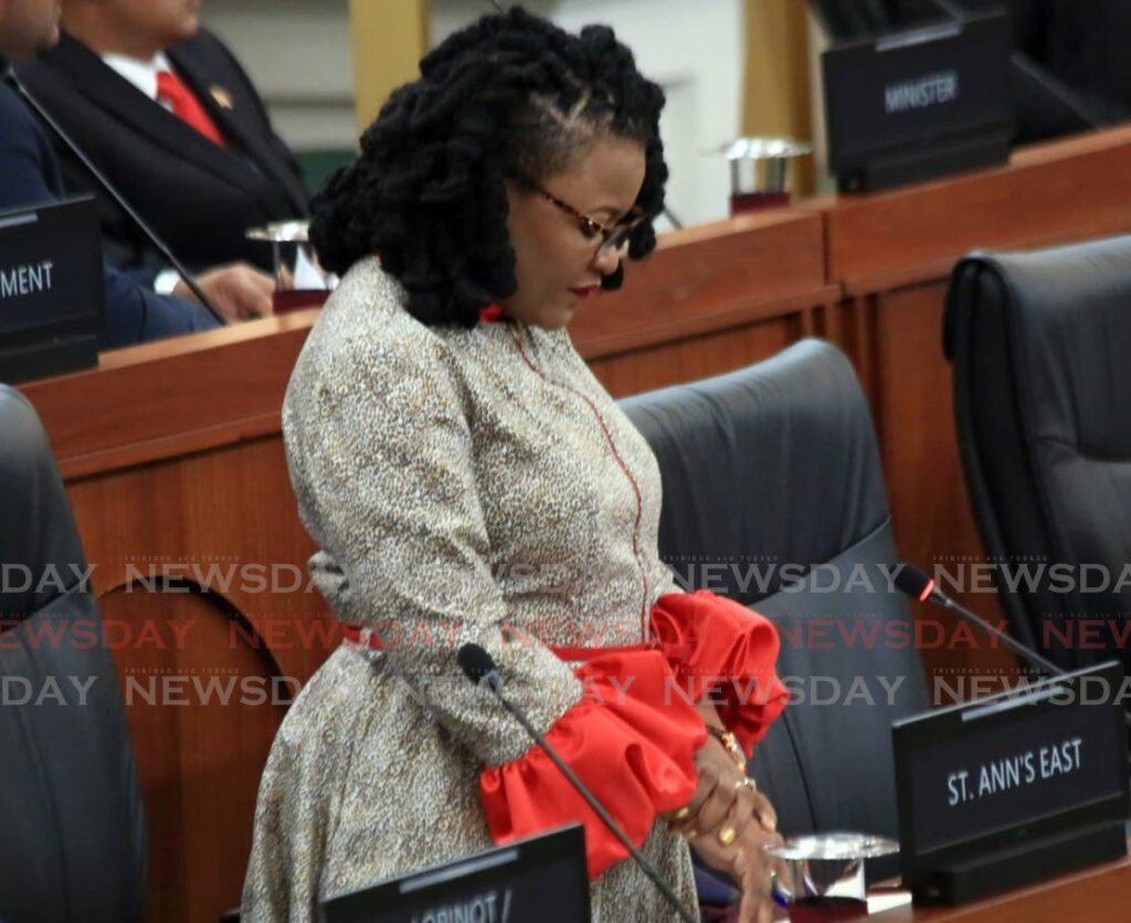 Minister of Education Dr Nyan Gadsby-Dolly  - File photo