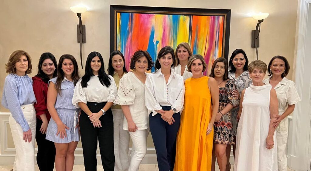 The 2024/25 Syrian Lebanese Women’s Association committee, from left Gabriella Azar, Tatiana Sabga, Anna Aboud, Amy Ferguson, Nicola Sabga, Jacqueline Aboud, Genevierve Hadeed, Michelle Hadeed, Rosemarie Abed, Josephine Zakour, Elizabeth George, Linda Hadeed, Alicia Chamely. (Missing Kathrine Moses) - 