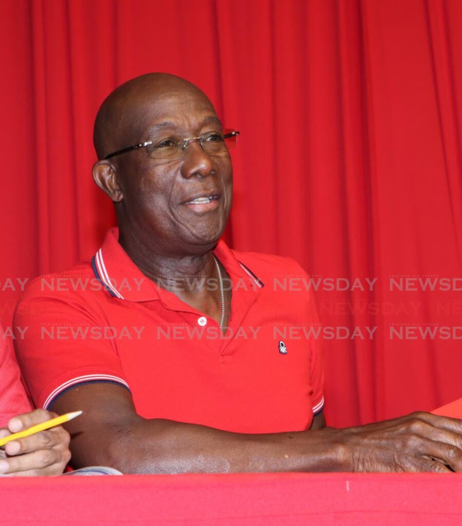 Prime Minister Dr Rowley - Photo by Angelo Marcelle