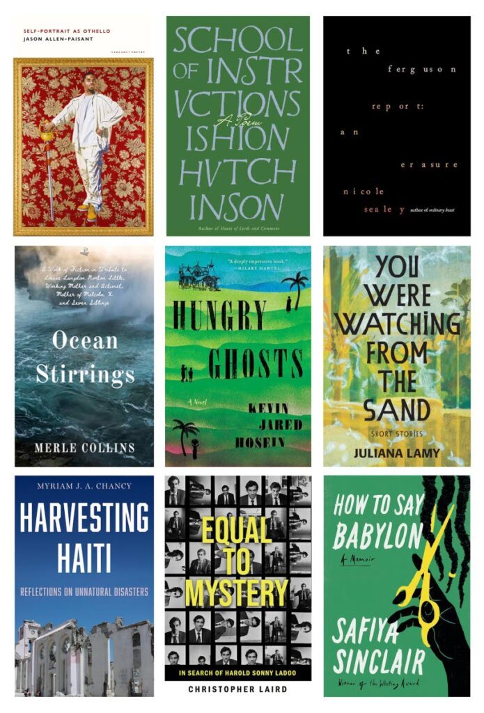 2024 OCM Bocas prize longlist book covers. - 