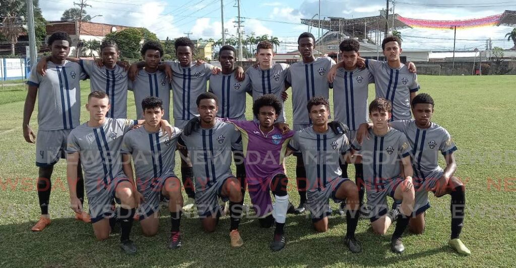 City FC advanced to the final of the 2023/24 NLCL under-19 community cup by defeating reigning champions Soccer Made Simple in their semifinal on Sunday. Photo courtesy Kevon Nancoo/NLCL.  - 