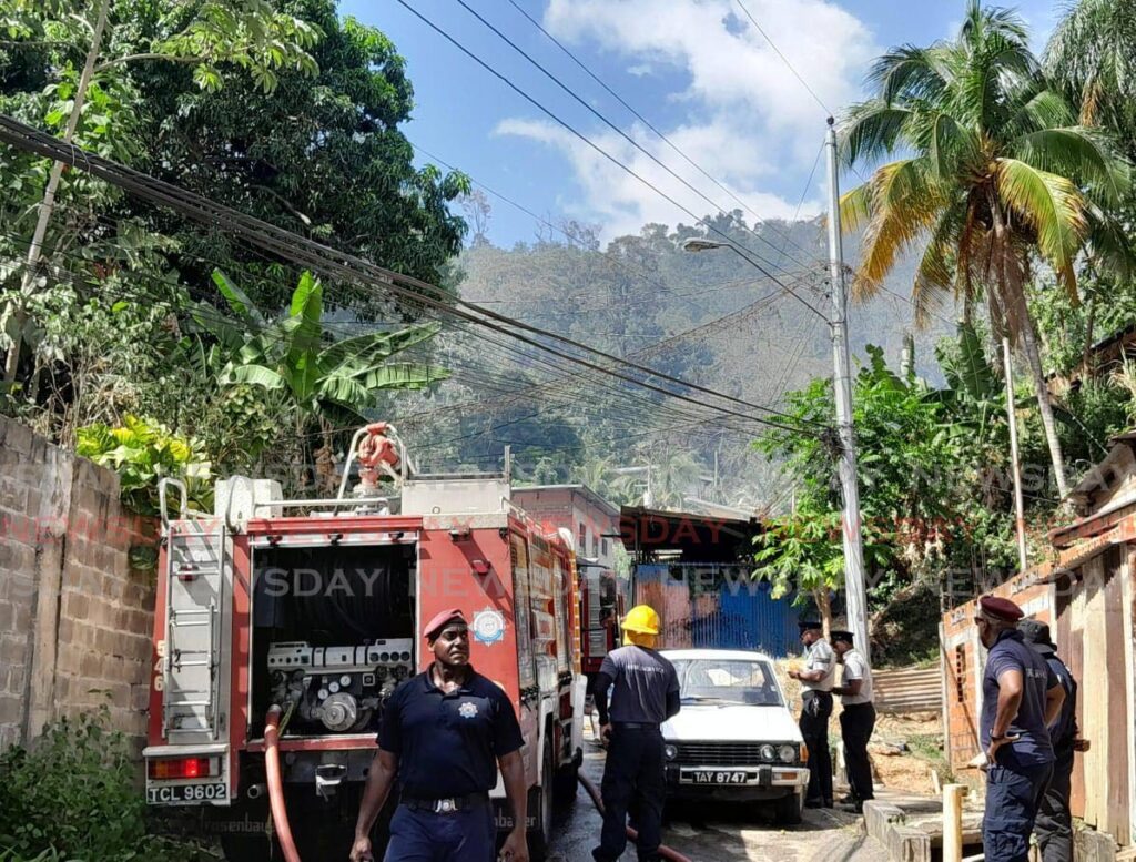 Powder Magazine Fire Destroys 2 Homes - Trinidad And Tobago Newsday