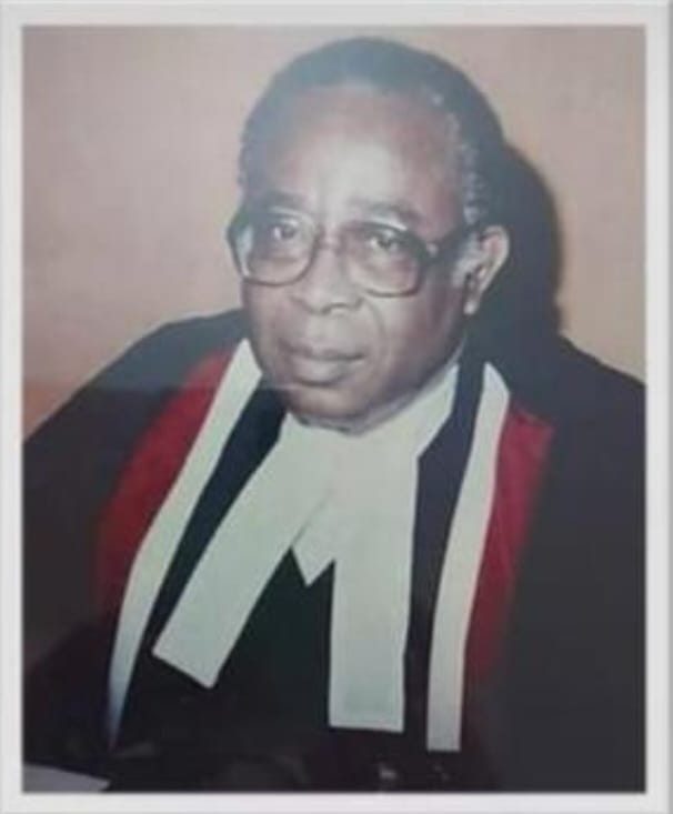 Retired justice Clebert Brooks. - Photo courtesy the Office of the President