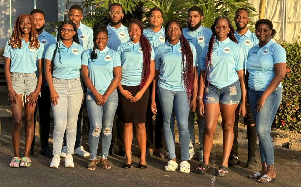 Members of Tobago Students’ Association in TT.