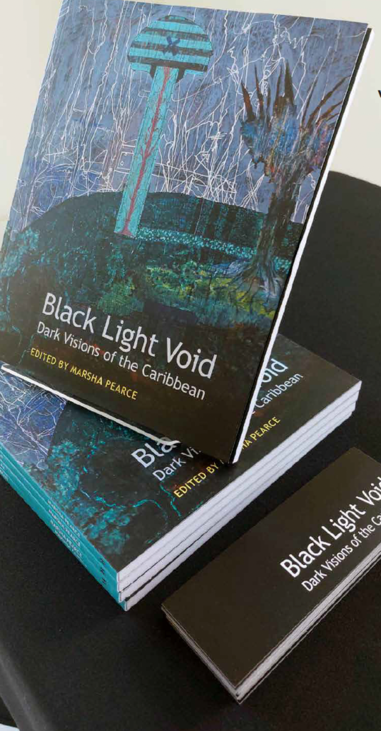 Black Light
Void features
paintings
by Edward
Bowen and
short-story
responses
by six local
writers. PHOTO
BY Marsha
Pearce