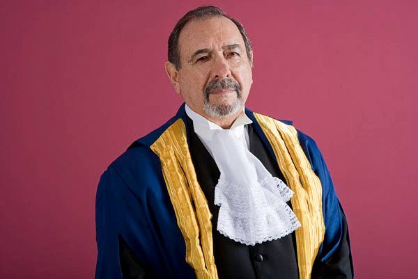 Former chief justice and former president of the Caribbean Court of Justice Michael de la Bastide. - Photo courtesy CCJ