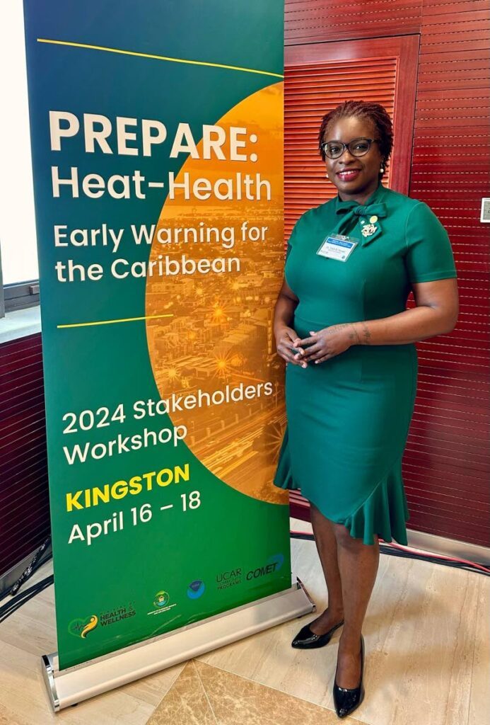 THA health secretary Dr Faith BYisrael in Jamaica.  - 