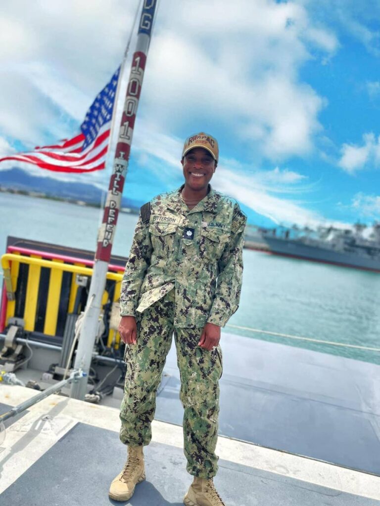 Commander Ayana Wellington-Pitterson has been a member of the US Navy for 18 years. - Photo courtesy Ayana Wellington-Pitterson