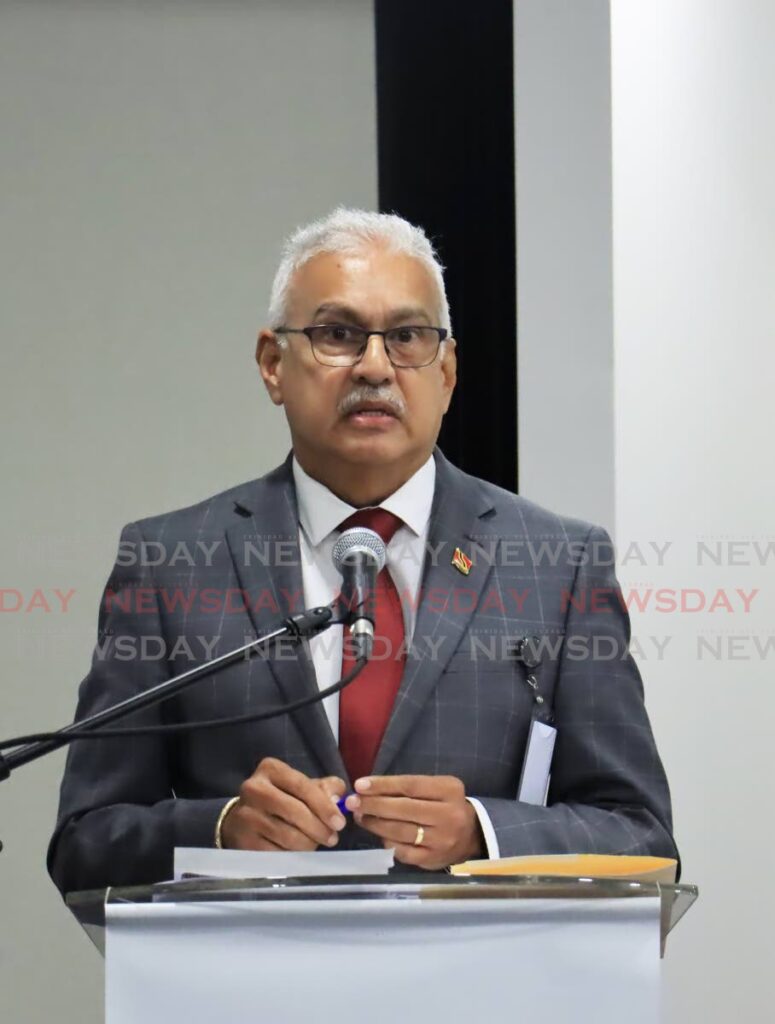 Minister of Health Terrence Deyalsingh.  - File photo by Venessa Mohammed