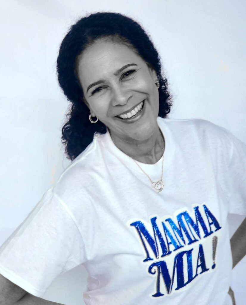 Michelle Tardieu-Arrale plays Donna  in the local production of Mamma Mia. - 