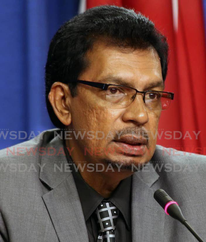 Minister of Agriculture, Land and Fisheries Kazim Hosein. - File photo