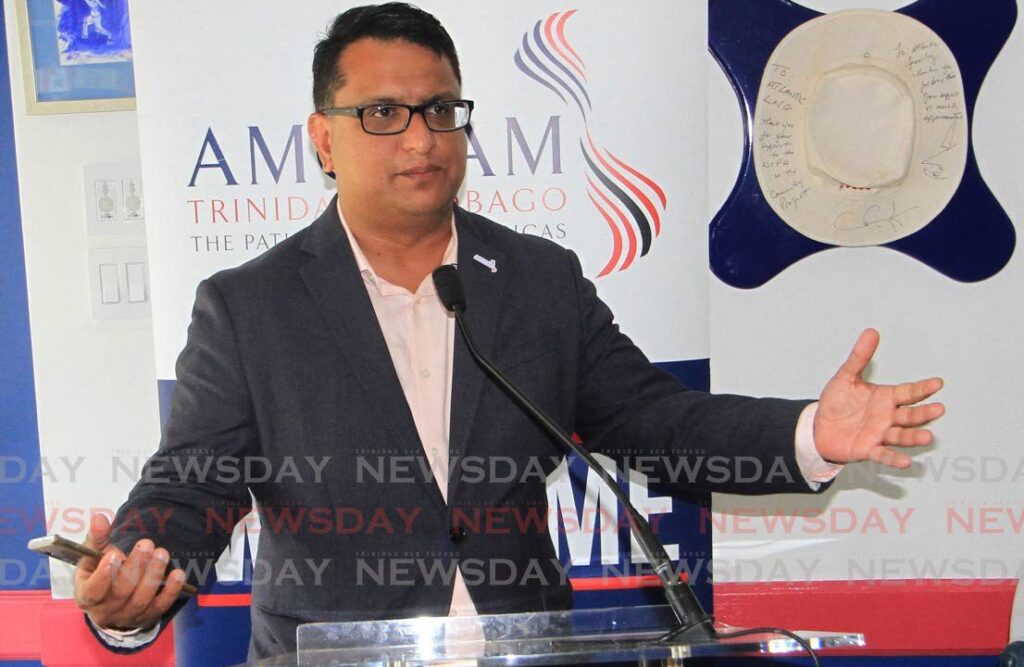 Amcham CEO Nirad Tewarie. - File photo by Angelo Marcelle