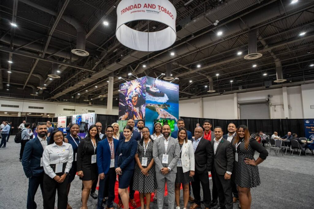Representatives from various Energy Services companies, exhibiting within Trinidad and Tobago Pavilion at the 2024 Offshore Technology Conference (OTC), Houston, Texas.  - Photo courtesy National Energy