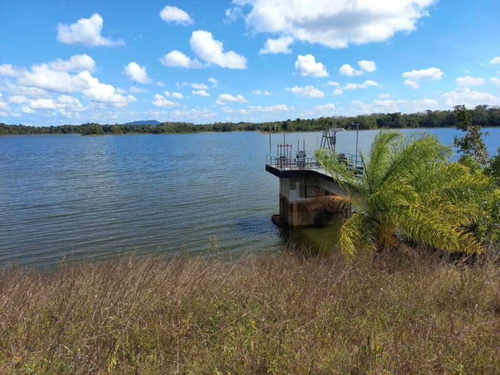 The Arena Reservoir at the end of February.
Photo courtesy WASA - 