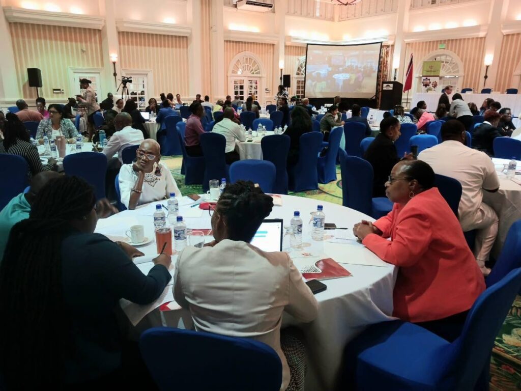 Members of the audience at the national stakeholder consultation on laws governing HIV/Aids in the workplace on May 15 at the Magdalena Grand Beach and Golf Resort, Lowlands, Tobago. - Photo courtesy Ministry of Labour