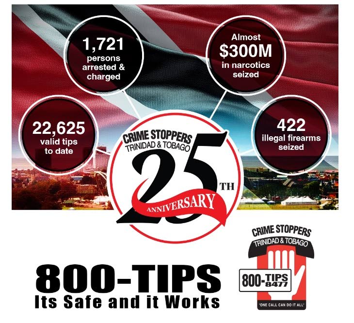Crime Stoppers marks 25 years.
Photo courtesy Crime Stoppers - 