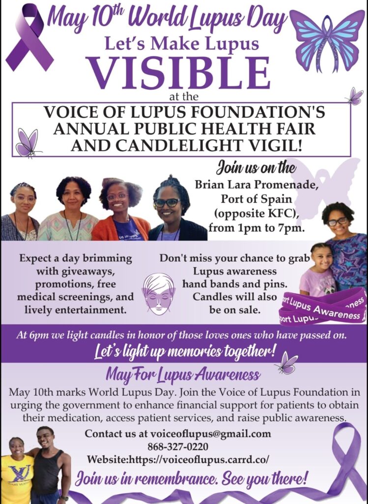 World Lupus Day events on Promenade - Trinidad and Tobago Newsday